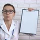 Doctor make notes on paper. - VideoHive Item for Sale