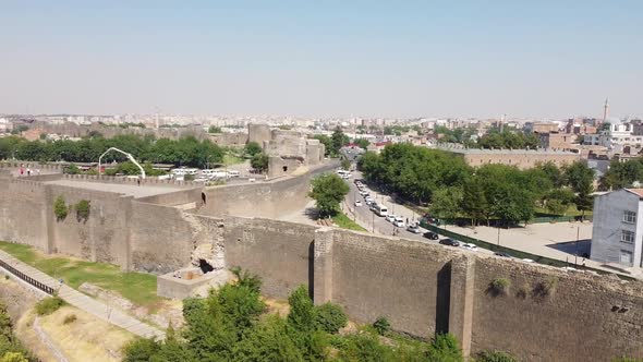 Diyarbakir Fortress a Historical Fortress in Sur Diyarbakir Turkey alt