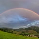 Rainbow over Green Landscape - VideoHive Item for Sale