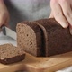 A man cuts the bread - VideoHive Item for Sale