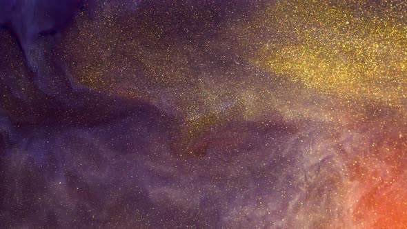 Glowing Dust Nebula