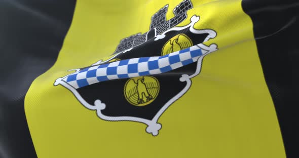 Pittsburgh City Flag, United States alt