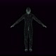 3D Seamless Loop Male Hologram Wireframe - VideoHive Item for Sale