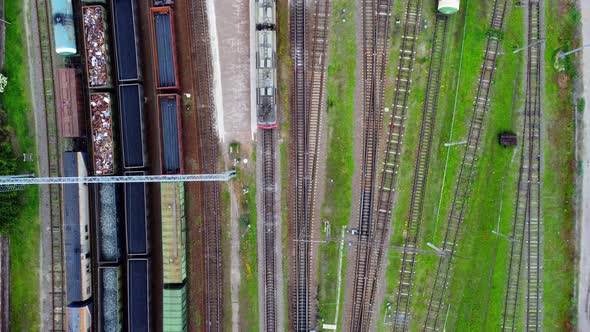 Aerial View of the Railway