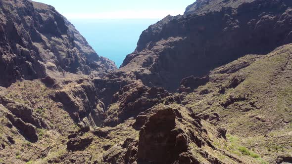 Masca Gorge and Village on the Island of TenerifeCanary IslandsSpain
