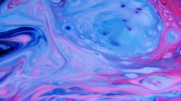 Chemical Liquid Swirl And Paint Reaction Explosion, Stock Footage ...