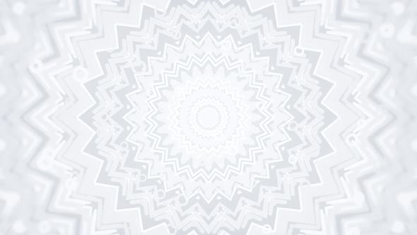 White Soft Round Pattern