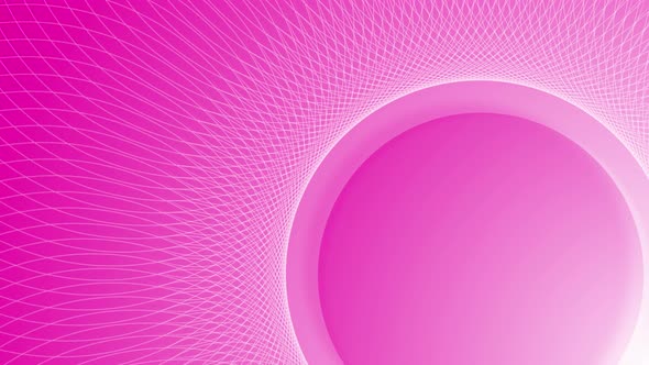 abstract geometric gradient circle background animation