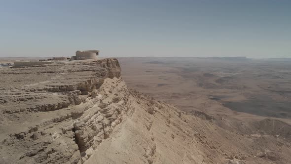 Mitzpe Ramon Outlook of Makhtesh Ramon Canyon Crater