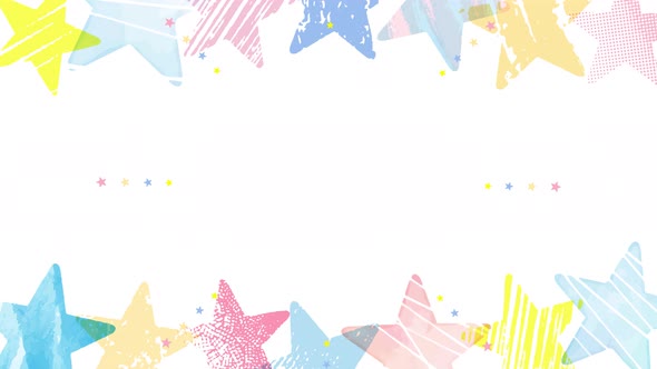 Abstract background with saturated lines (colorful stars)