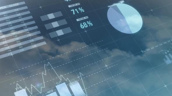 Business graphs and charts alt