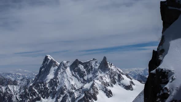 mont blanc alps france mountains snow peaks ski timelapse alt