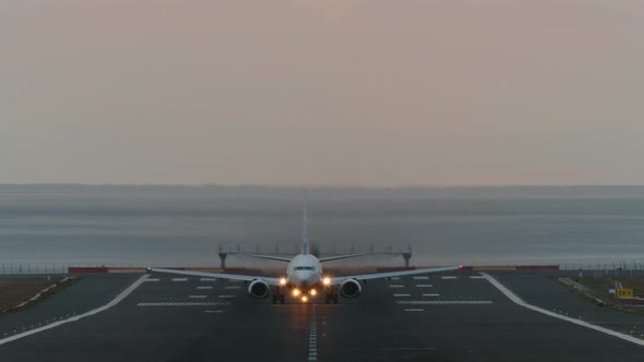 Plane Ascending After Take Off alt