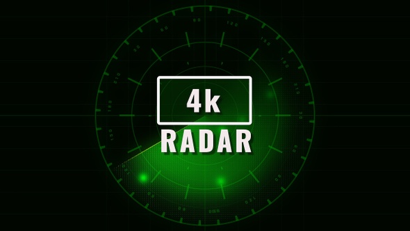 Radar 4k looped