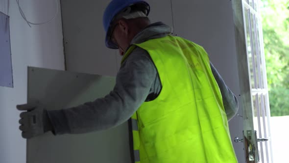 Hard Male Work on Construction Site alt