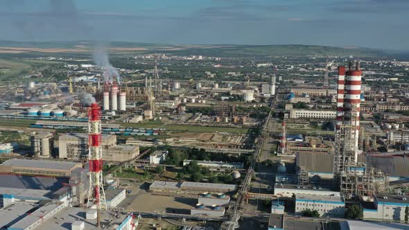 Oil and Gas Refinery Plant Petrochemical Industry alt