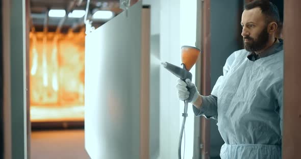 Powder Coating Process of Metal Products alt