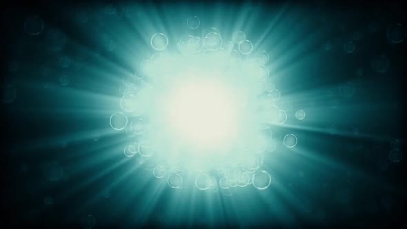 Glowing Particles Motion Background alt