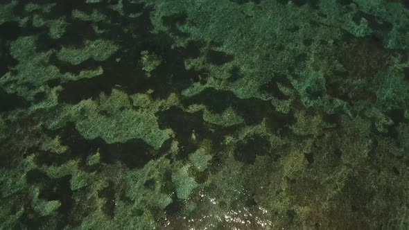 Aerial View Beautiful Beach Bali alt