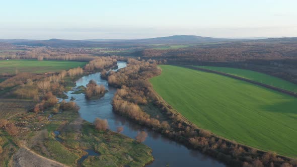 Maritsa River Around Village Brob In Bulgaria 11 alt