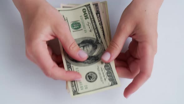 Working Businesswoman Hands at Office Workplace Desk alt