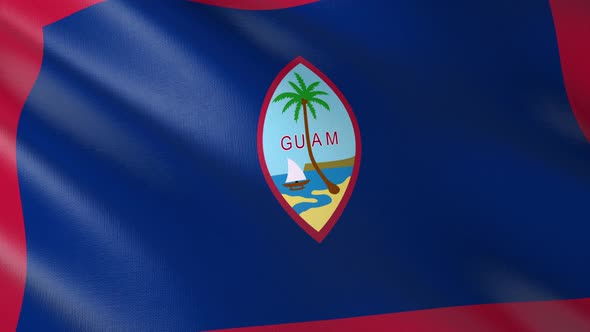 Flag of The Guam alt