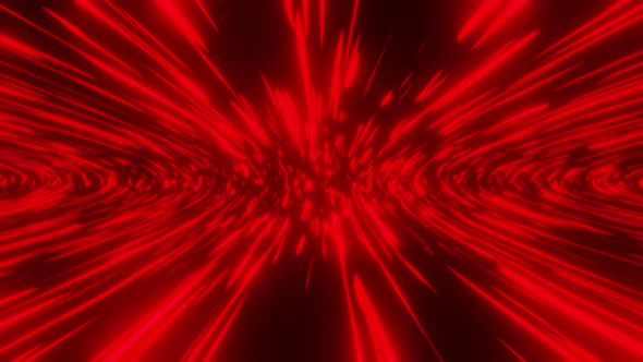 Bloody Red Space Travel VJ Loop Background 4K alt