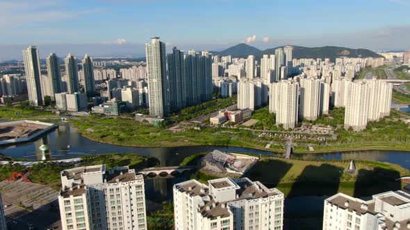 Incheon Cheongna International City Apartment Lake Park
