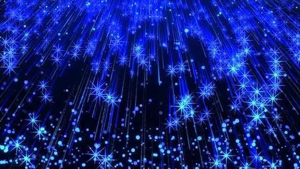 Blue Glowing Particles alt