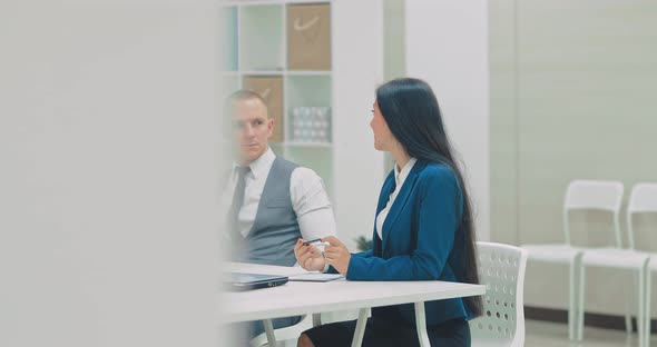 Meeting of Young Business Partners Discussion of Development Strategy alt