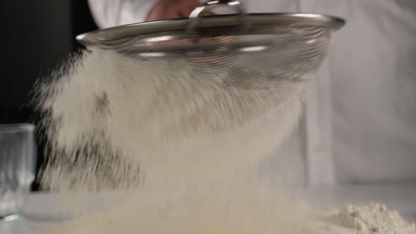 Chef Sifting Flour alt