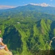 4K Rear View of Man sitting on Rock Cliff Admiring Beautiful Valley &amp; Natural Landscape of Sri Lanka - VideoHive Item for Sale