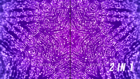Star - Purple Particles