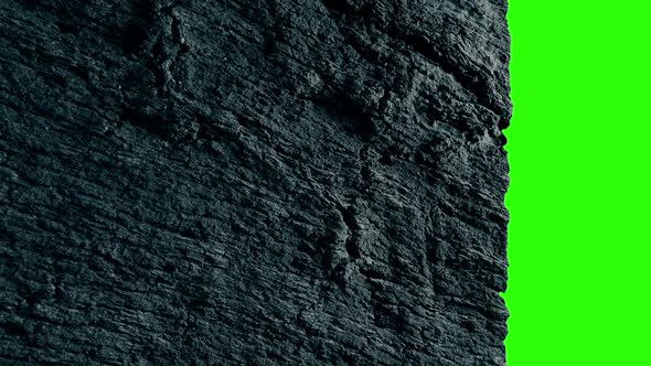 Passing Textured Wall On Greenscreen alt