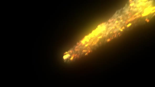 Meteor Impact 3d Loop