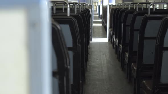 Beautiful Shot of Car Chair in Indian Railway, India Has Rank Third in the Biggest Rail Network in