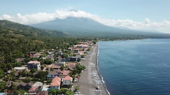 Volcano Agung Bali Island