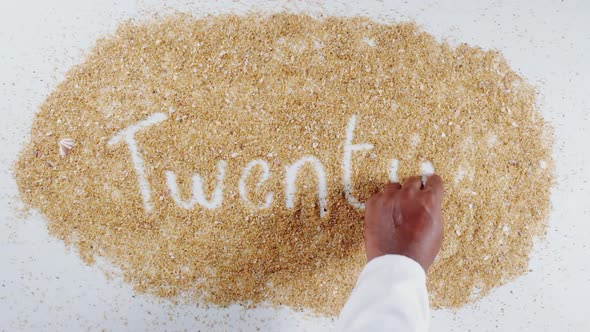 Hand Writes On Sand   Twenty alt