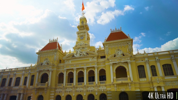4K People's Committee Building of Ho Chi Minh City Vietnam alt