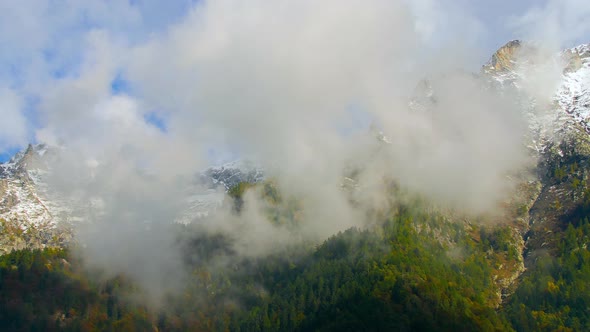Mountains and Clouds Time-Lapse alt