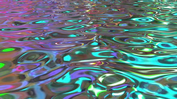 Holographic Liquid Background Loop