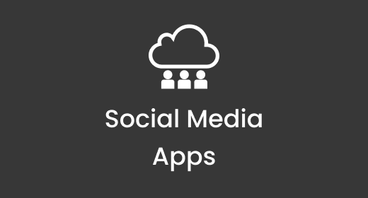 Social Media Apps - TikTok, Instagram and SnapChat
