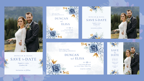 Regional Icons Wedding Invitation Openers template preview