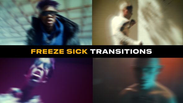 Freeze Sick Transition | After Effects Elements template preview