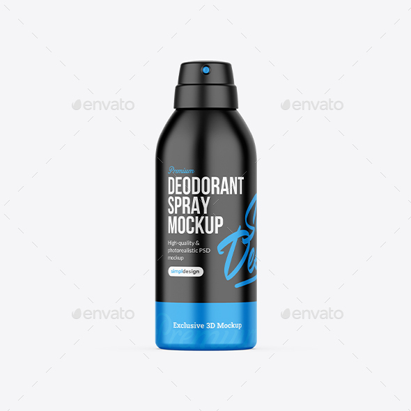 [DOWNLOAD]Deodorant Spray Mockup