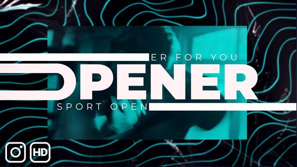 Sport Opener Openers template preview