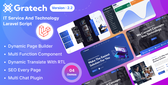 [DOWNLOAD]Gratech – IT Service And Technology With Component Page Builder