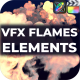VFX Flames Elements for FCPX