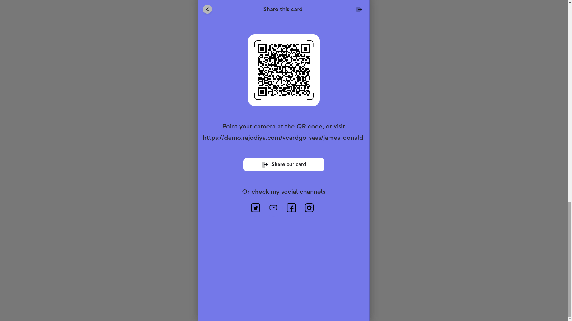 vCardGo SaaS Digital Business Card Builder by WorkDo CodeCanyon