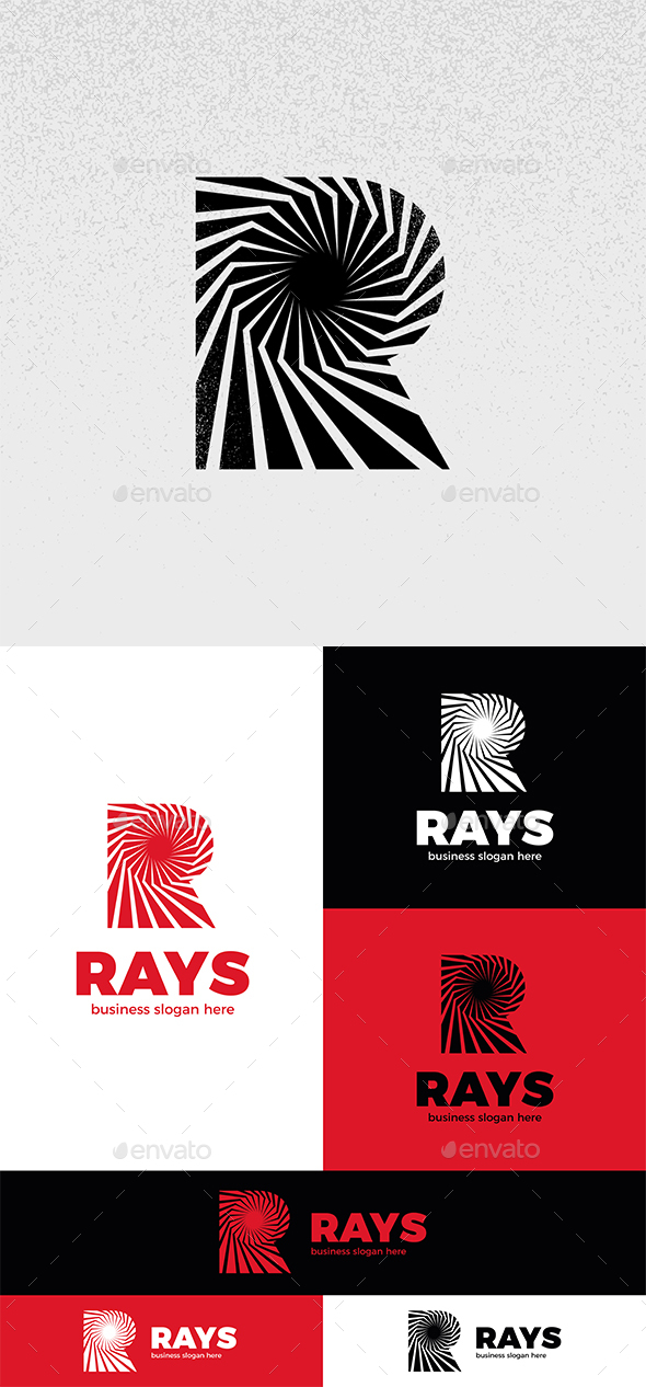 [DOWNLOAD]Abstract Letter R with Rays